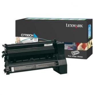 Image of Lexmark C7700CH azúrový (cyan) originálny toner SK ID 1455