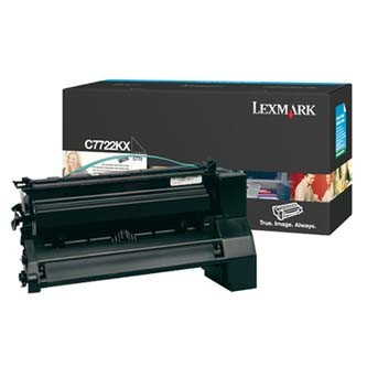 Image of Lexmark C7722KX fekete (black) eredeti toner HU ID 3753