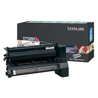 Image of Lexmark C7722MX purpurowy (magenta) toner oryginalny PL ID 3747