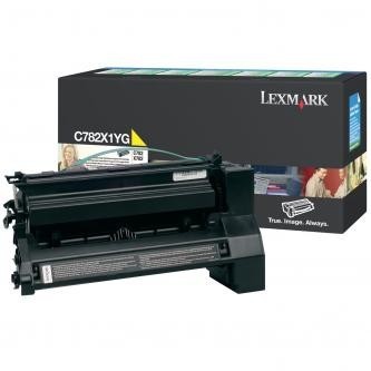 Image of Lexmark C782X1YG sárga (yellow) eredeti toner HU ID 1359