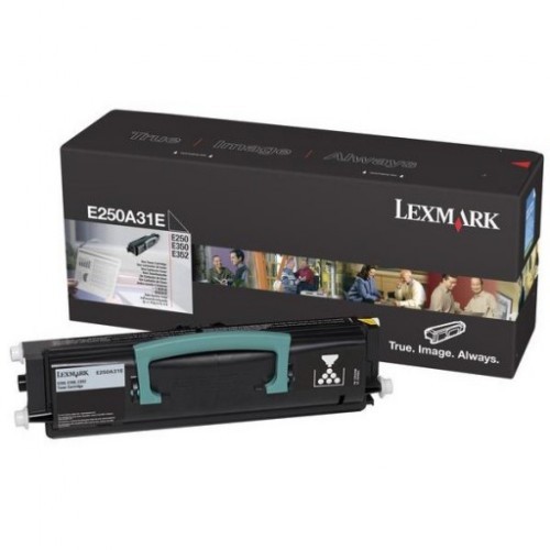 Image of Lexmark E250A31E černý (black) originální toner CZ ID 65764