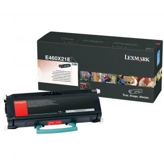 Image of Lexmark E460X21E čierný (black) originálny toner SK ID 3775