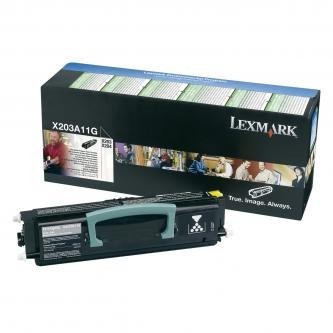 Image of Lexmark X203A11G černý (black) originální toner CZ ID 2756