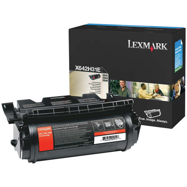 Image of Lexmark X642H31E black 21000 str X642 X644 X646 special pricing originálny toner SK ID 13318