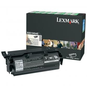 Image of Lexmark X651H04E černý (black) originální toner CZ ID 3786