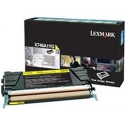 Image of Lexmark X746A1YG žlutý (yellow) originální toner CZ ID 5645