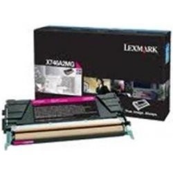 Image of Lexmark X746A2MG purpuriu (magenta) toner original RO ID 5647