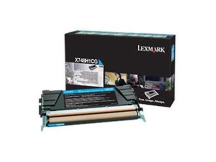 Image of Lexmark X748H1CG azurový (cyan) originální toner CZ ID 5651