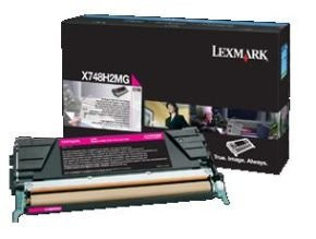 Image of Lexmark X748H3MG purpurová (magenta) originálny toner SK ID 8313