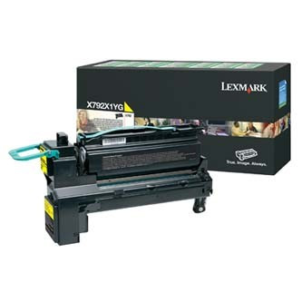 Image of Lexmark X792X1YG żółty (yellow) toner oryginalny PL ID 3944