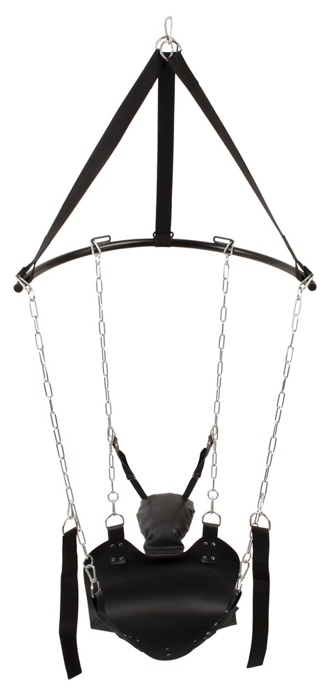 Image of Liebesschaukel "Sex Swing" mit Liegefläche aus Leder und Kopfpolster ID 05385310000