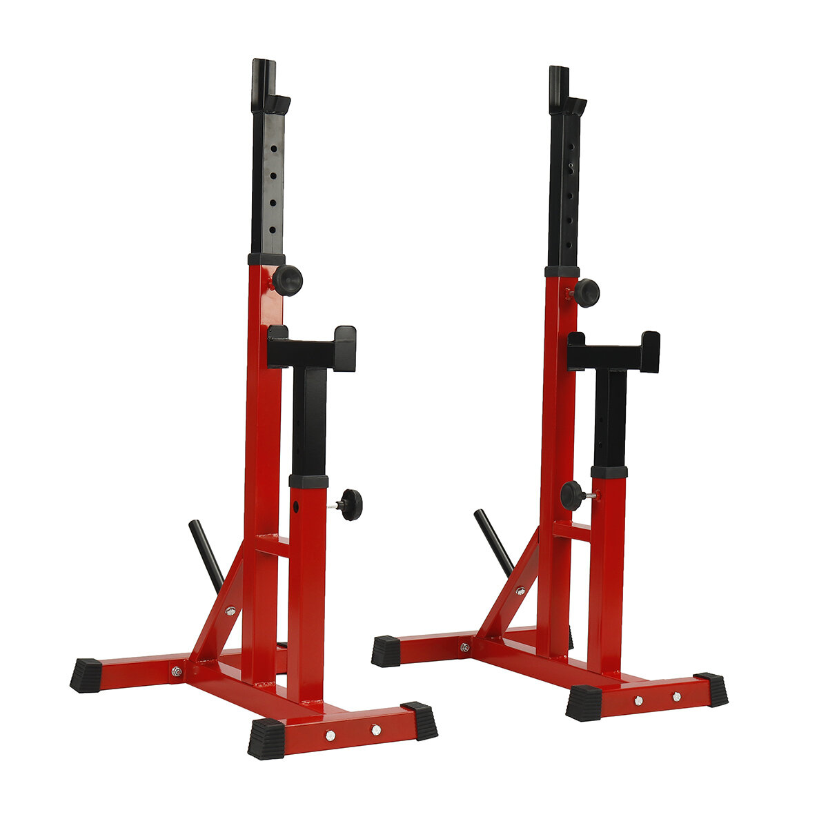 Image of Lifting Barbell Stand One-Piece Barbell Squat Rack Adjustable Height Barbell Indoor Gym Fitness Equipment