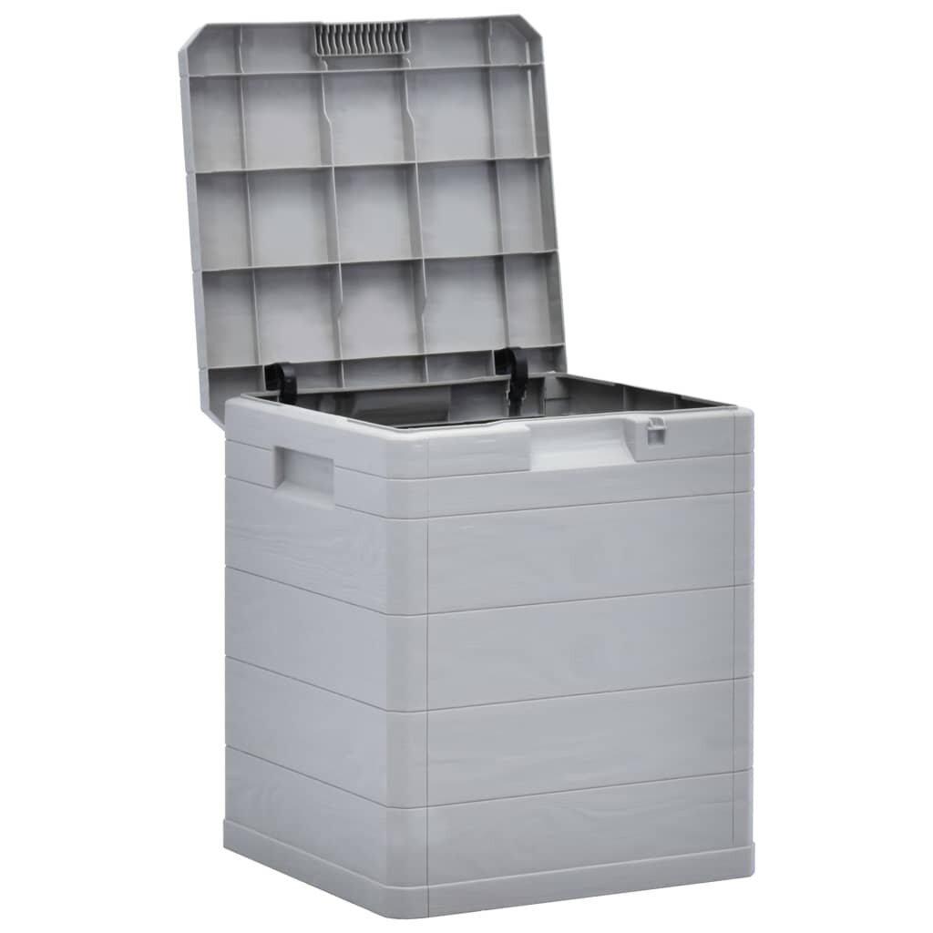 Image of Light Gray Garden Storage Box Storage Cabinet 238 gal