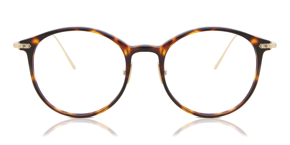 Image of Linda Farrow GRAY LF02A Asian Fit C3 Óculos de Grau Tortoiseshell Masculino PRT