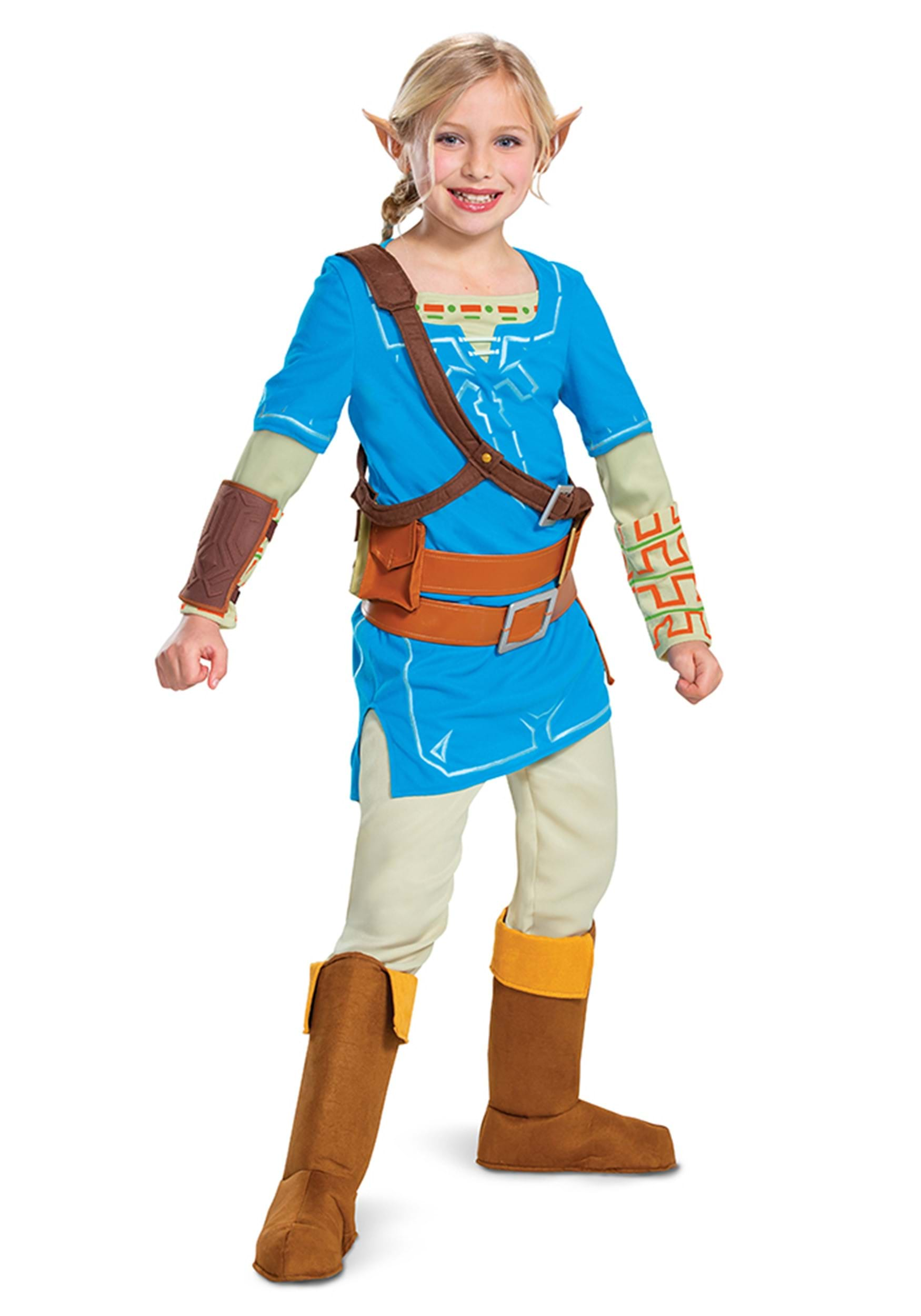 Image of Link Breath of the Wild Prestige Kids Costume ID DI116409-4/6