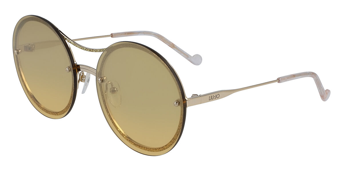 Image of Liu Jo LJ117S 714 60 Lunettes De Soleil Femme Dorées FR