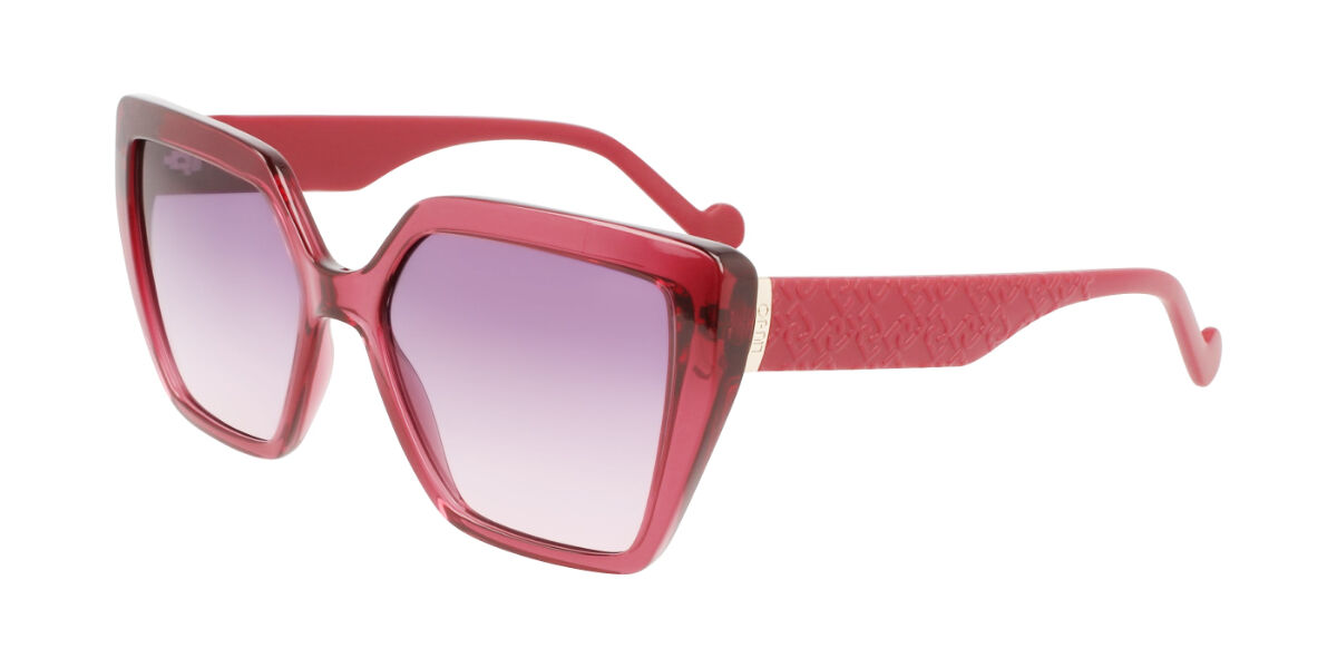 Image of Liu Jo LJ757S 602 55 Lunettes De Soleil Homme Rouges FR