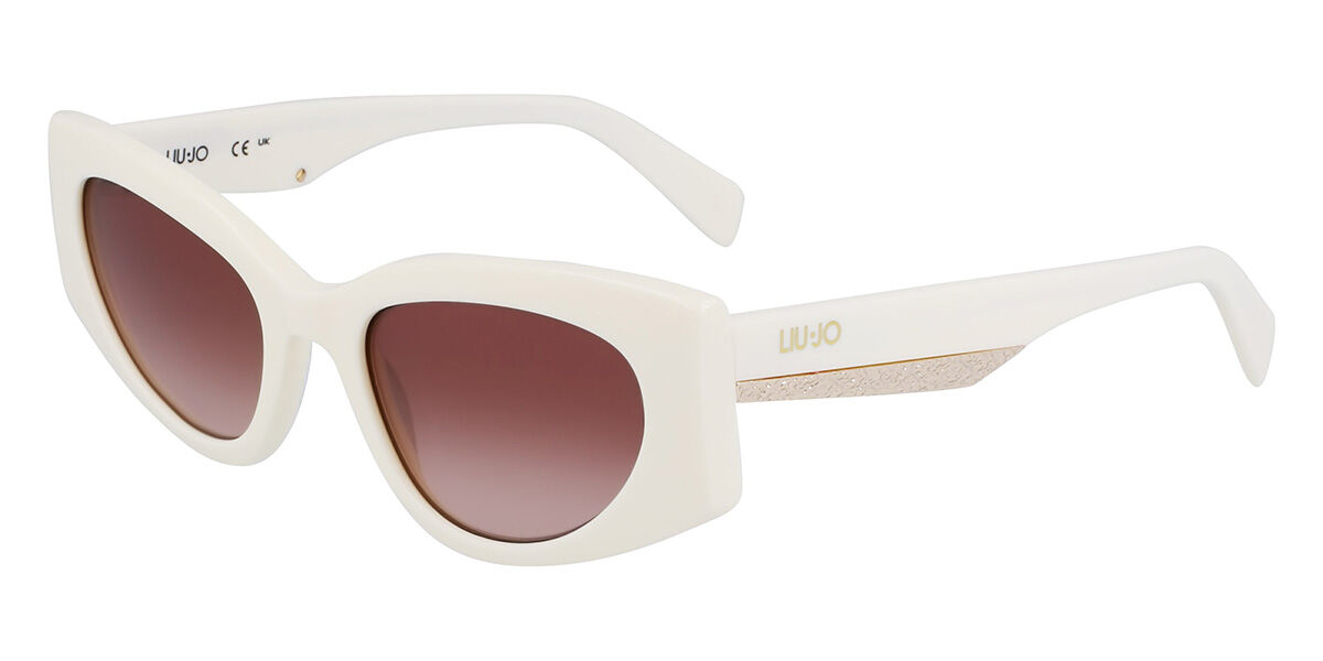 Image of Liu Jo LJ792S 101 52 Lunettes De Soleil Femme Blanches FR