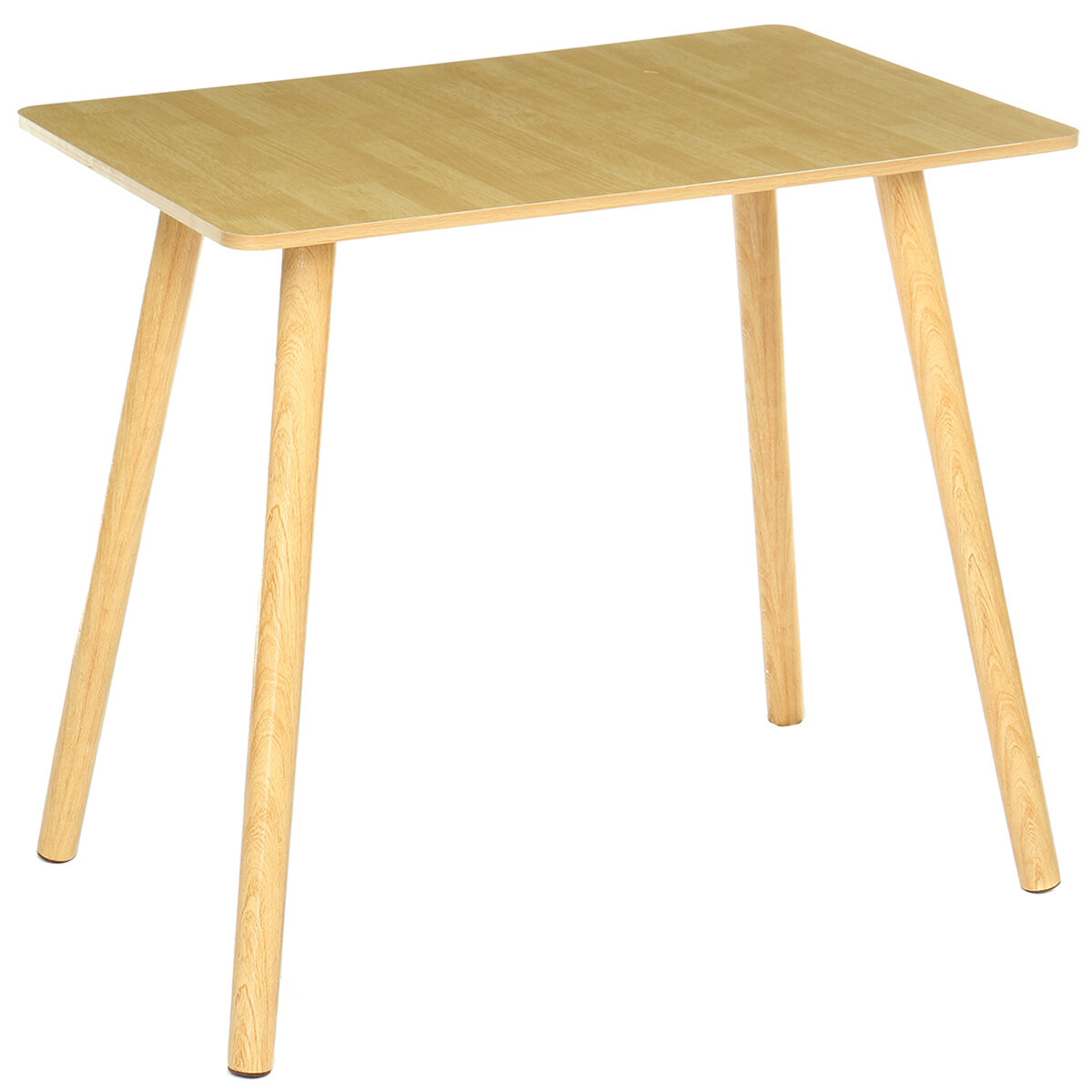 Image of Log Color Square Table Nordic Dining Table nd Chair Home Simple Modern Small Apartment Rectangular Table