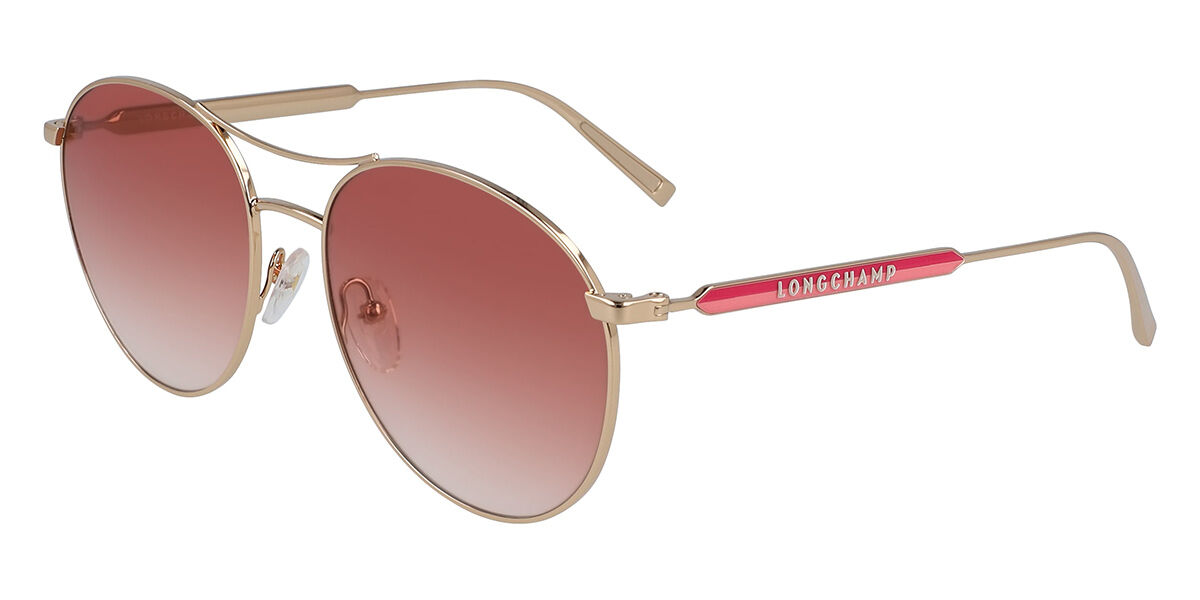 Image of Longchamp LO133S 770 Óculos de Sol Rose-Dourados Feminino PRT