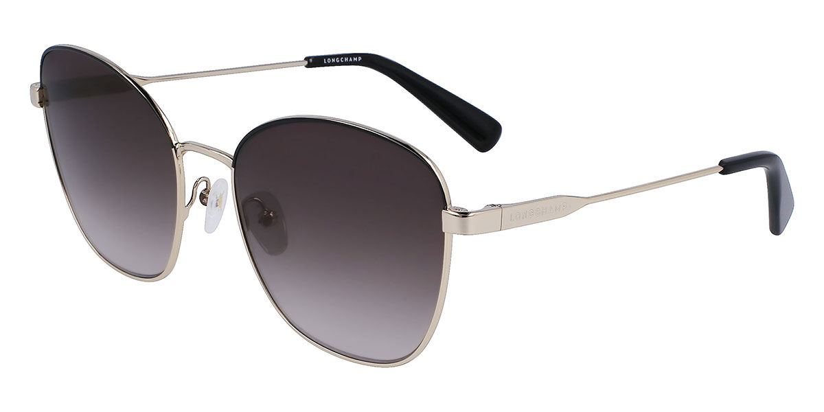 Image of Longchamp LO164S 728 57 Lunettes De Soleil Femme Dorées FR