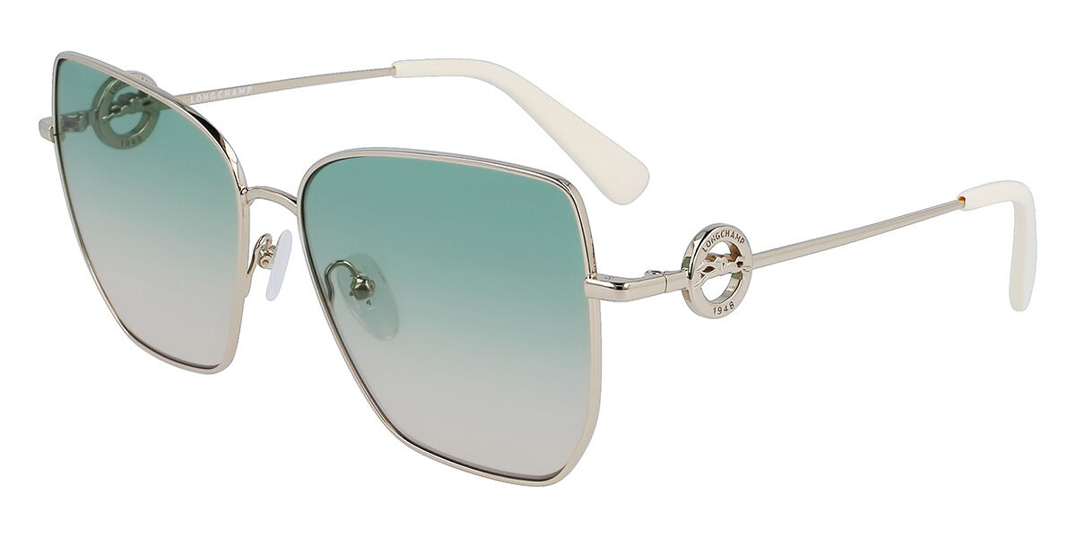 Image of Longchamp LO169S 725 58 Lunettes De Soleil Femme Dorées FR