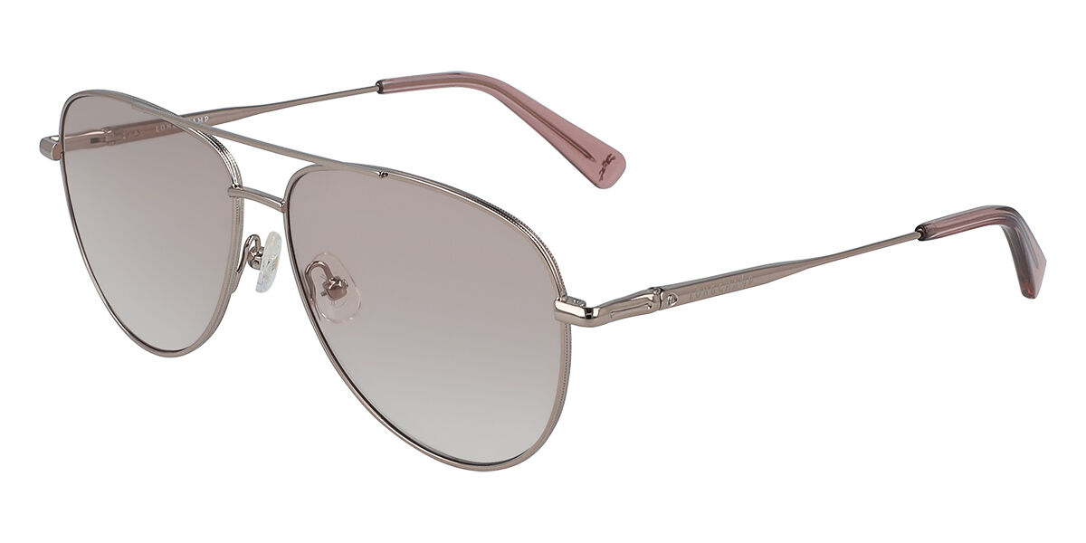 Image of Longchamp LO2119/S 225 57 Lunettes De Soleil Femme Argentées FR