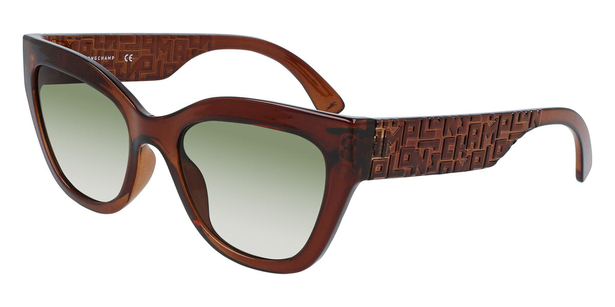 Image of Longchamp LO691S 200 55 Lunettes De Soleil Femme Marrons FR