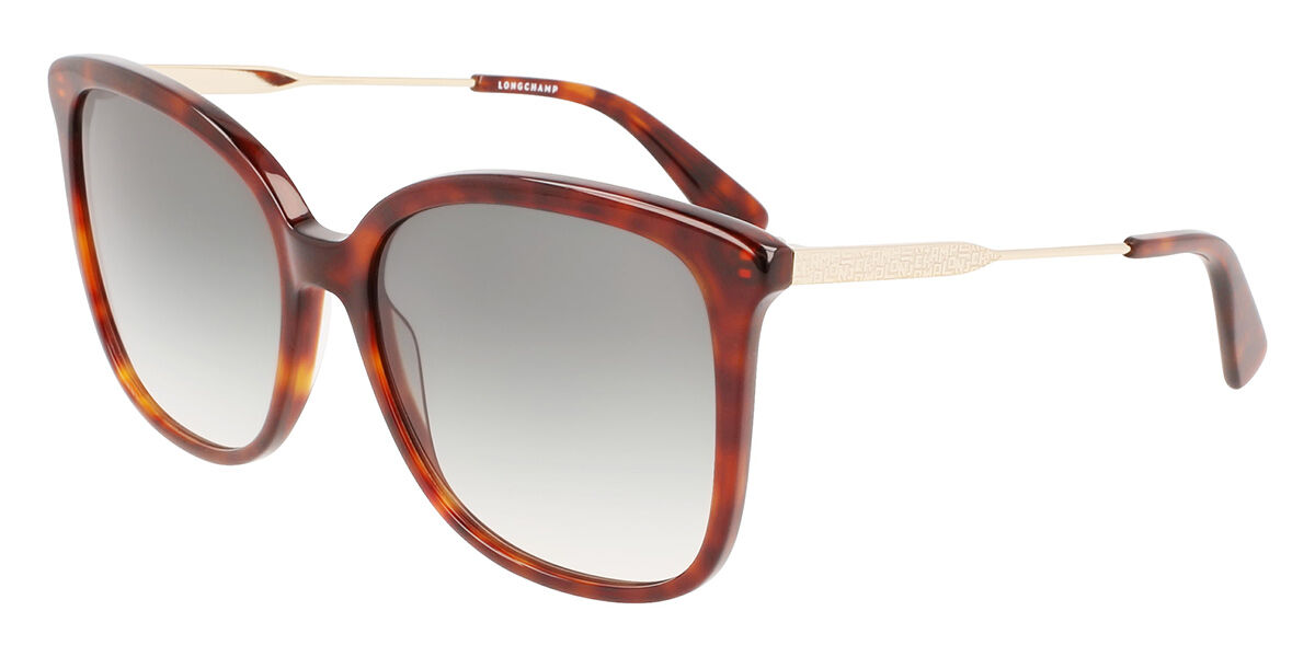 Image of Longchamp LO706S 230 57 Lunettes De Soleil Homme Tortoiseshell FR