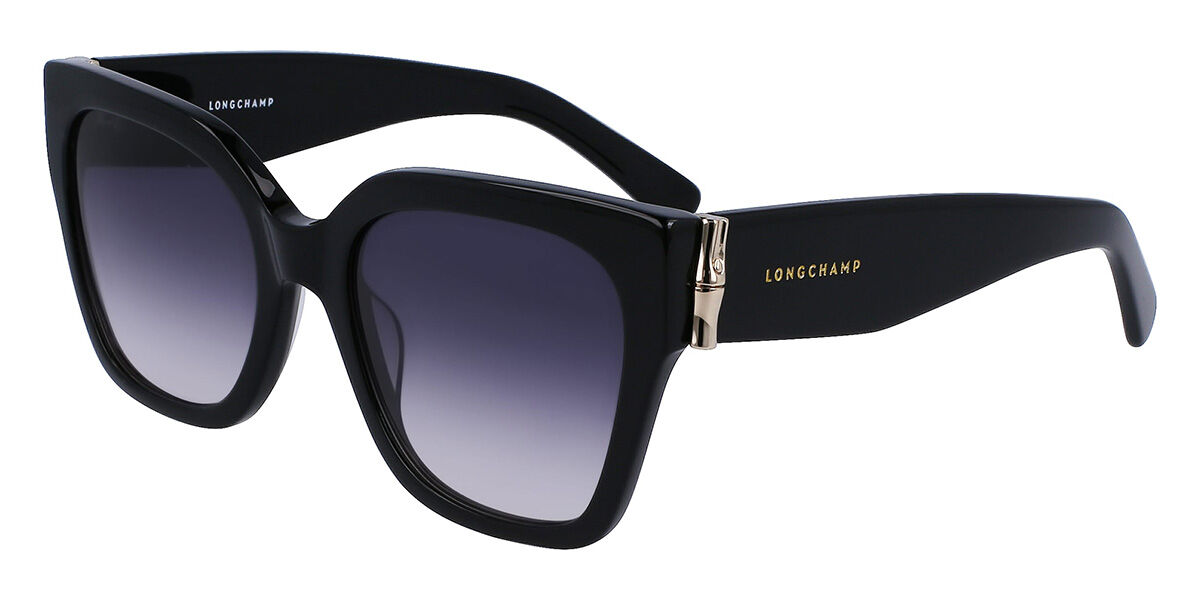 Image of Longchamp LO732S 001 55 Lunettes De Soleil Femme Noires FR