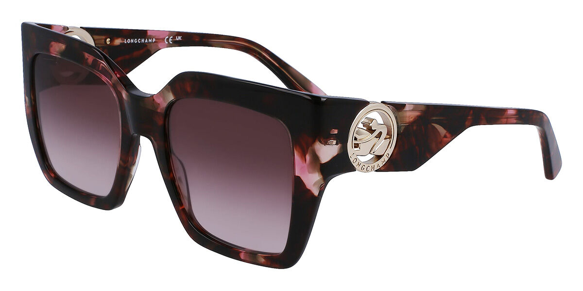 Image of Longchamp LO734S 218 53 Lunettes De Soleil Femme Tortoiseshell FR