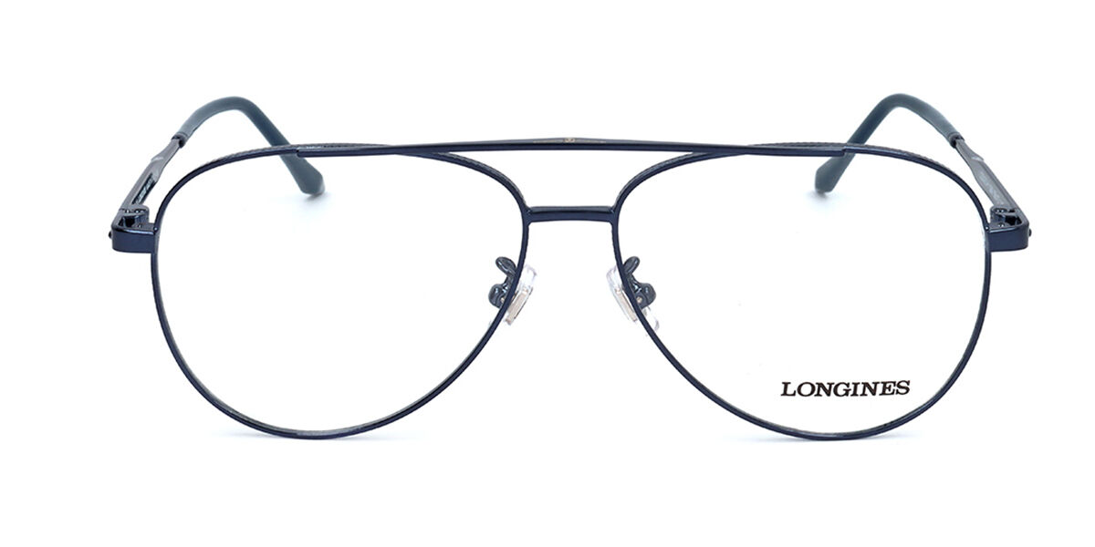 Image of Longines LG5003-H 090 Óculos de Grau Azuis Masculino PRT