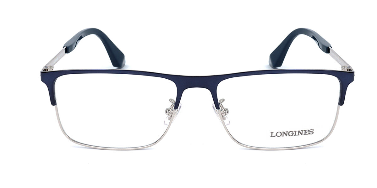 Image of Longines LG5005-H 090 Óculos de Grau Azuis Masculino BRLPT