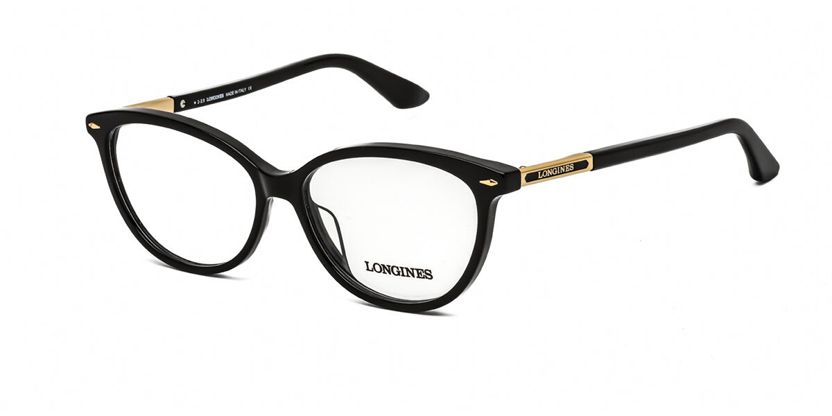 Image of Longines LG5013-H 001 Óculos de Grau Pretos Feminino PRT