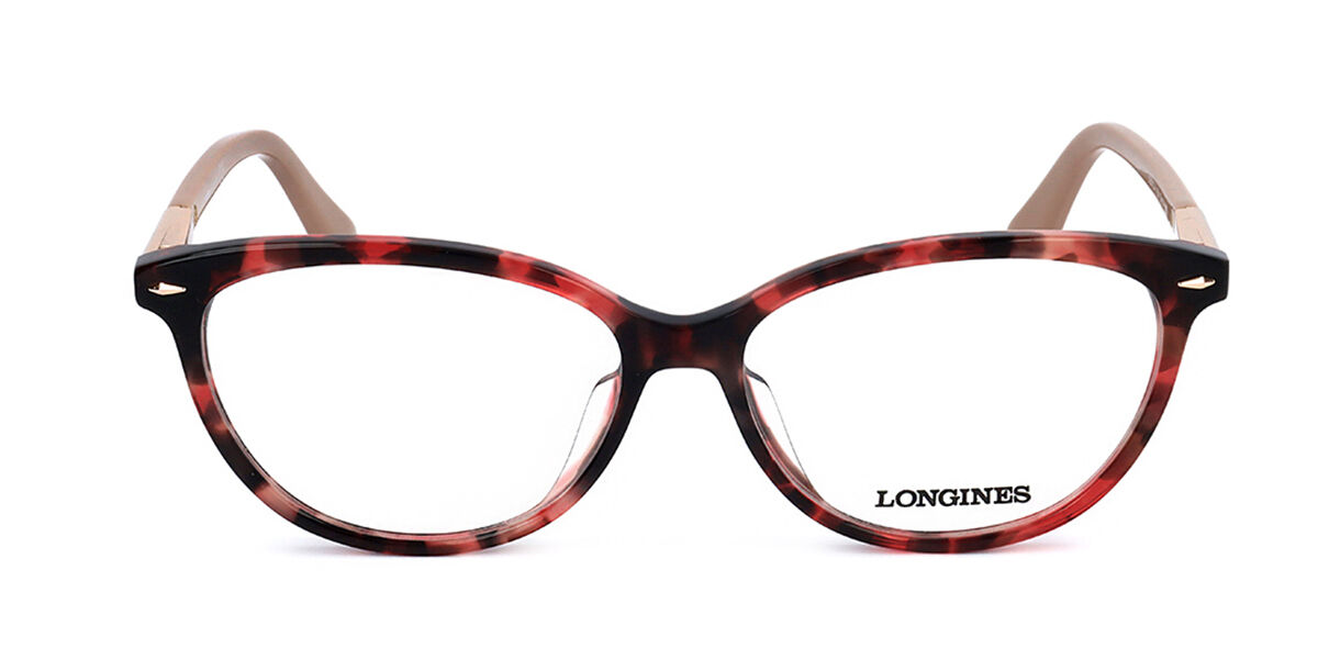 Image of Longines LG5013-H 054 Óculos de Grau Tortoiseshell Feminino PRT