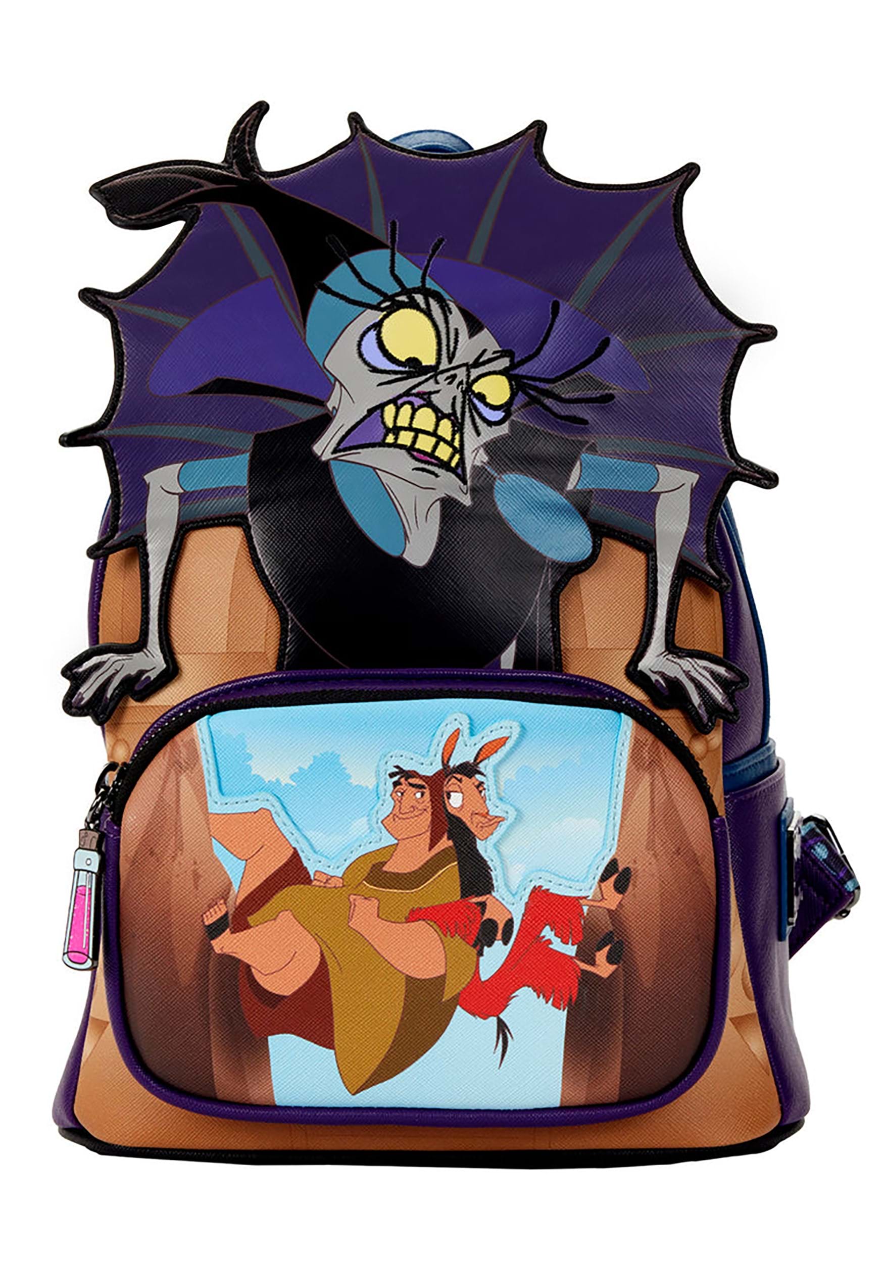Image of Loungefly Disney Villains Scene Yzma Mini Loungefly Backpack