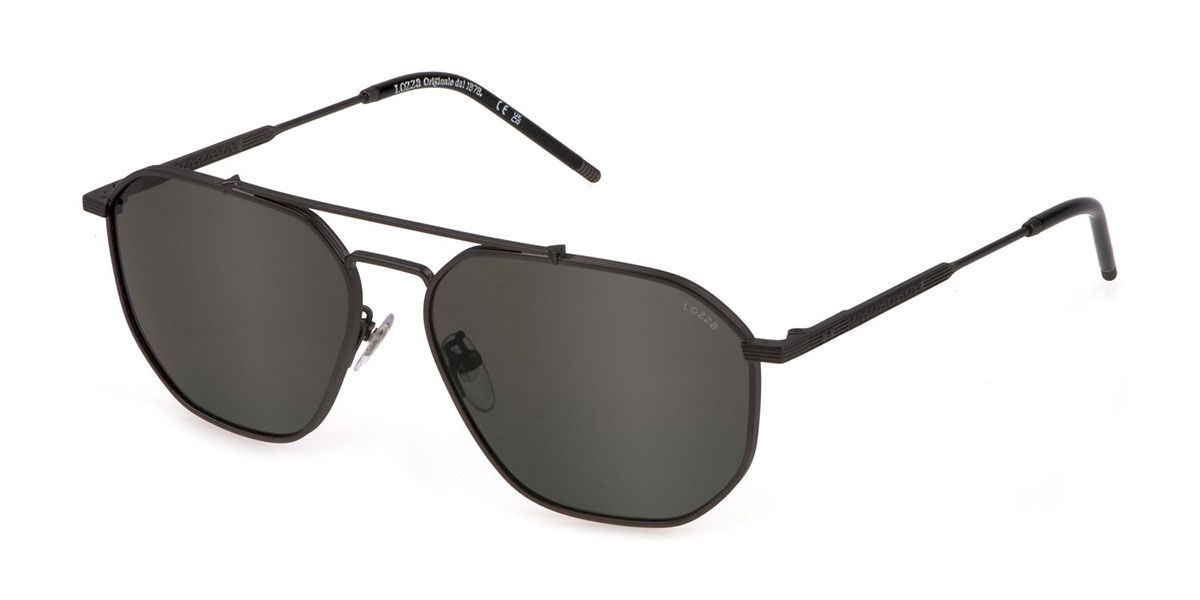 Image of Lozza SL2416 Monza 4 627K Óculos de Sol Gunmetal Masculino PRT