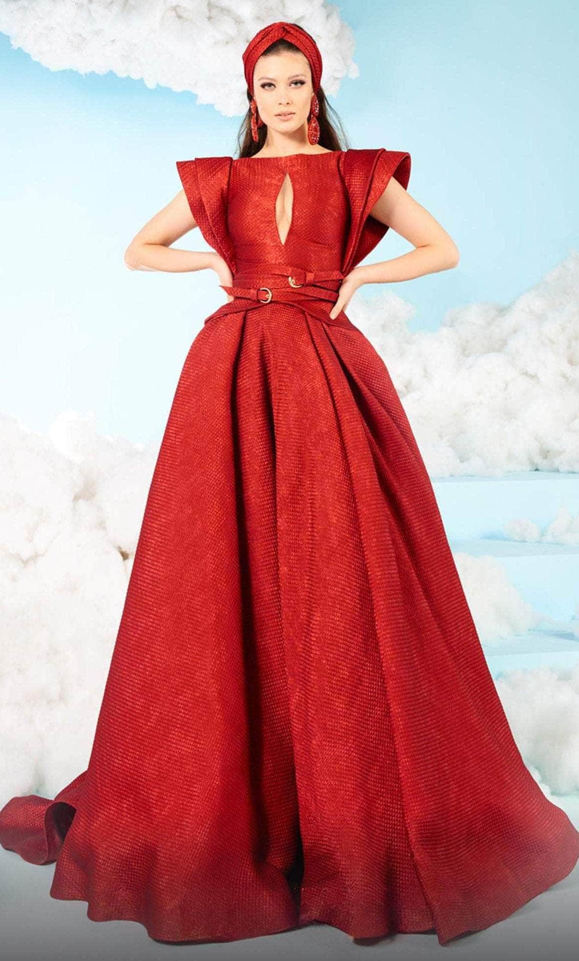 Image of MNM Couture 2635 - Exquisitely Unique Evening Gown