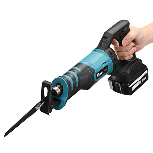 Image of MUSTOOL 2400W Cordless Reciprocating Saw Brushless Electric Saw With Battery Metal Wood Cutting Tools For Makita 18V Bat