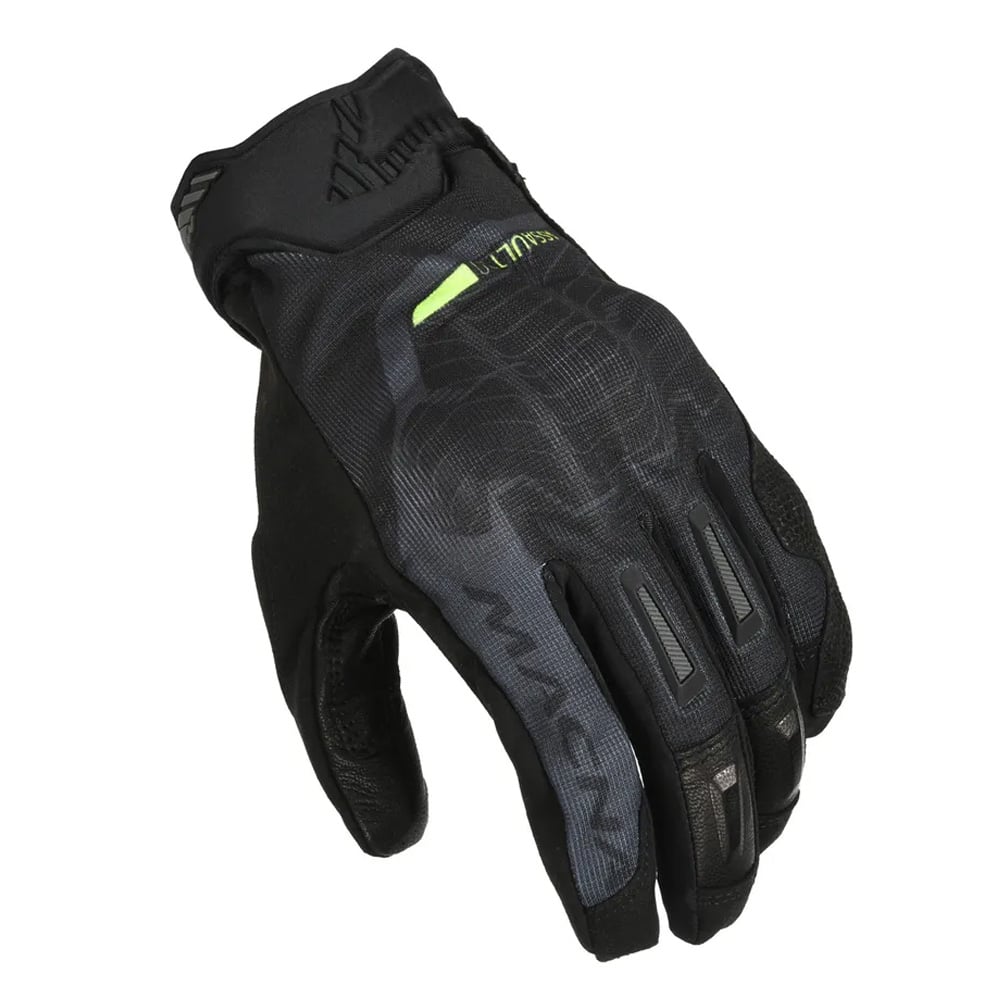 Image of Macna Assault 20 Black Gloves Summer Talla M