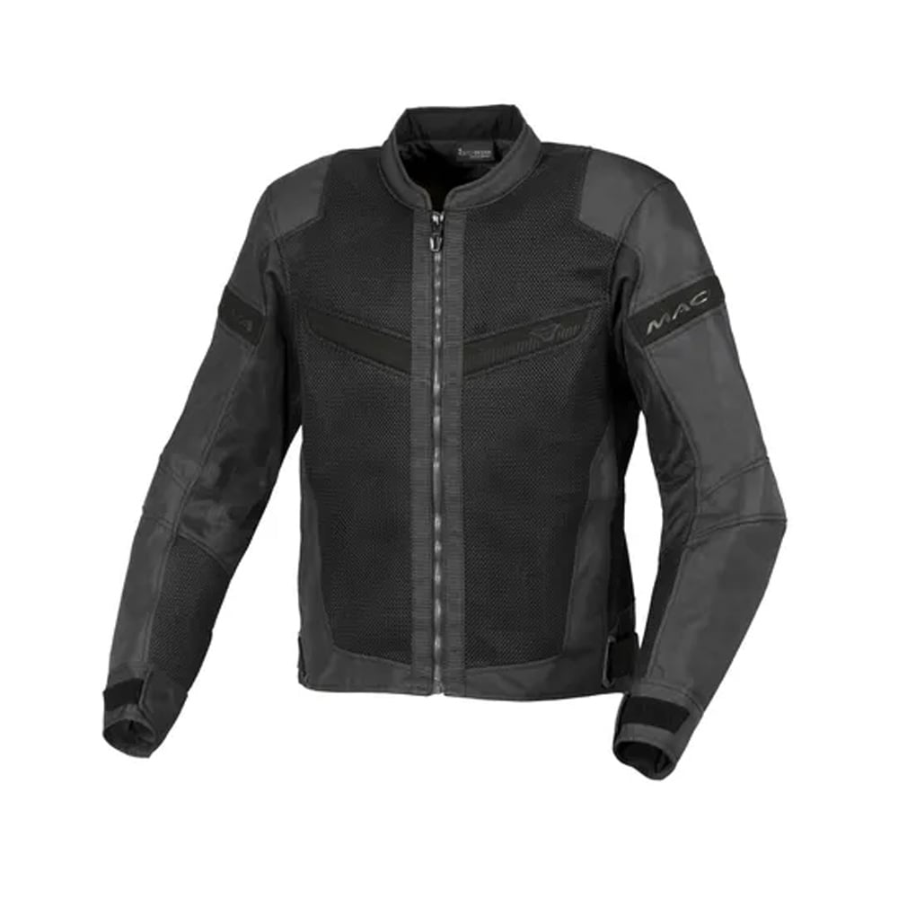 Image of Macna Velotura Textile Summer Jacket Black Size 3XL ID 8718913121416