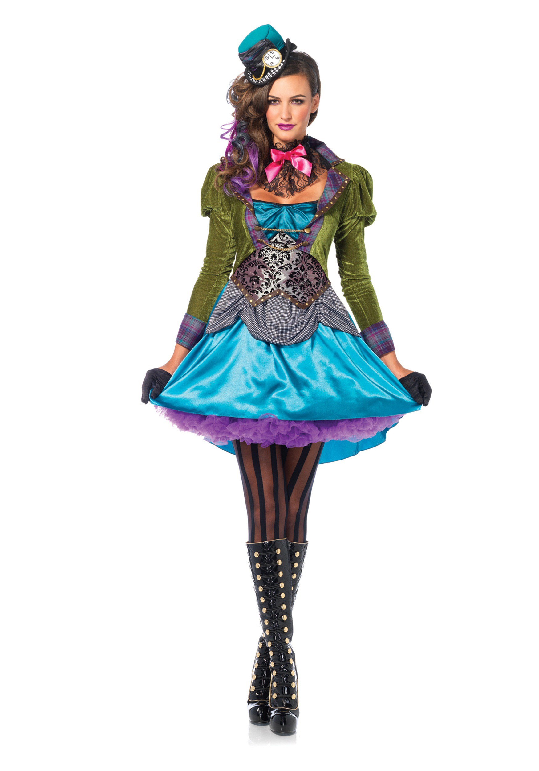 Image of Mad Hatter Deluxe Women's Costume ID LE85505-S