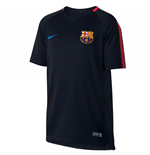 Image of Maillot d'Entraînement FC Barcelone Nike 2017-2018 (Noir) 266785 FR