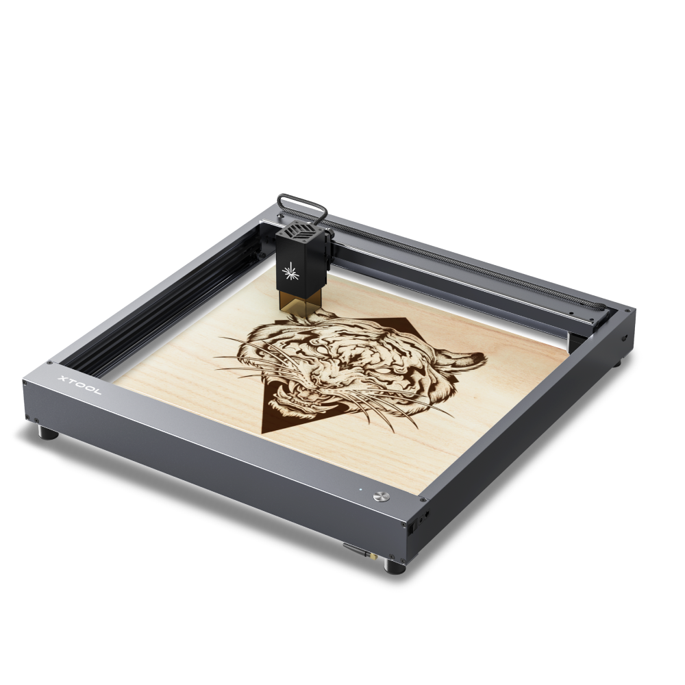 Image of Makeblock xTool D1 Laser Engraver DIY CNC Laser Cutter and Engraver Machine 5W Eye Protection Compressed Spot 9600mm/min