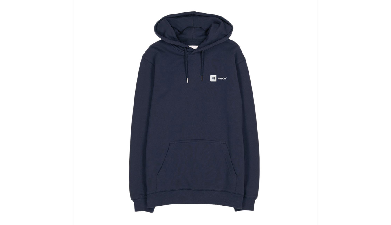 Image of Makia Dylan Hooded Sweatshirt M DE