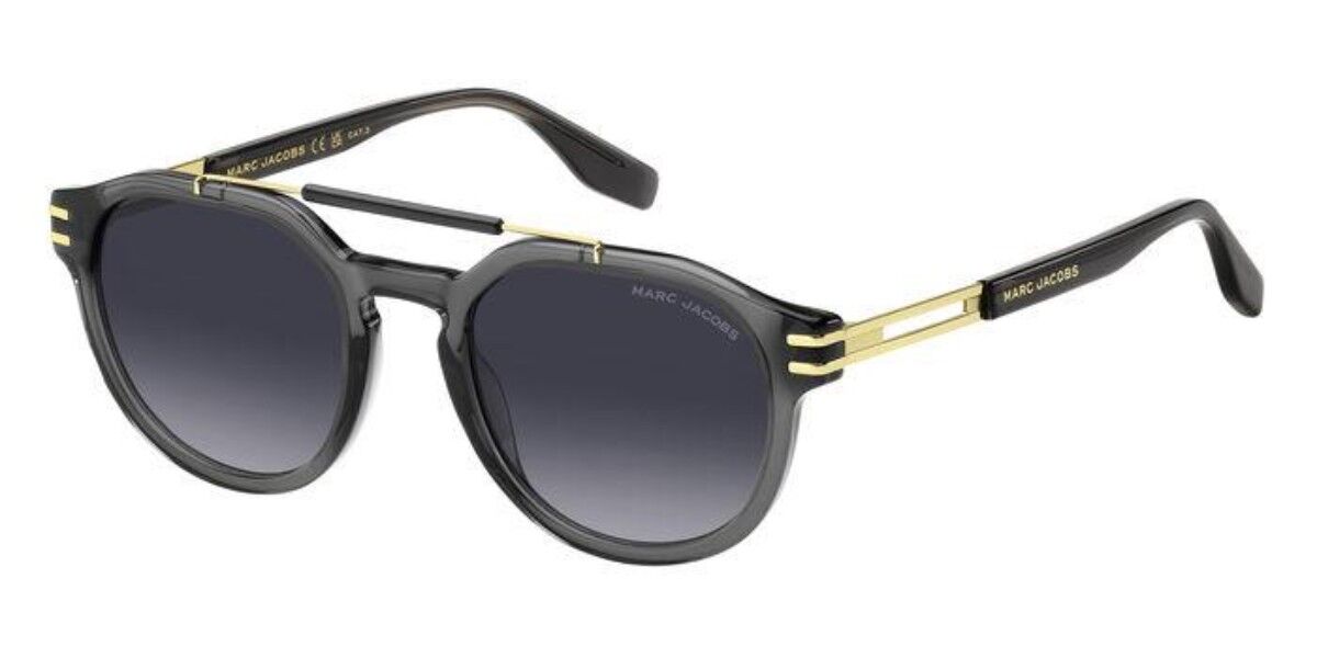 Image of Marc Jacobs MARC 675/S FT3/9O 52 Szare Męskie Okulary Przeciwsłoneczne PL