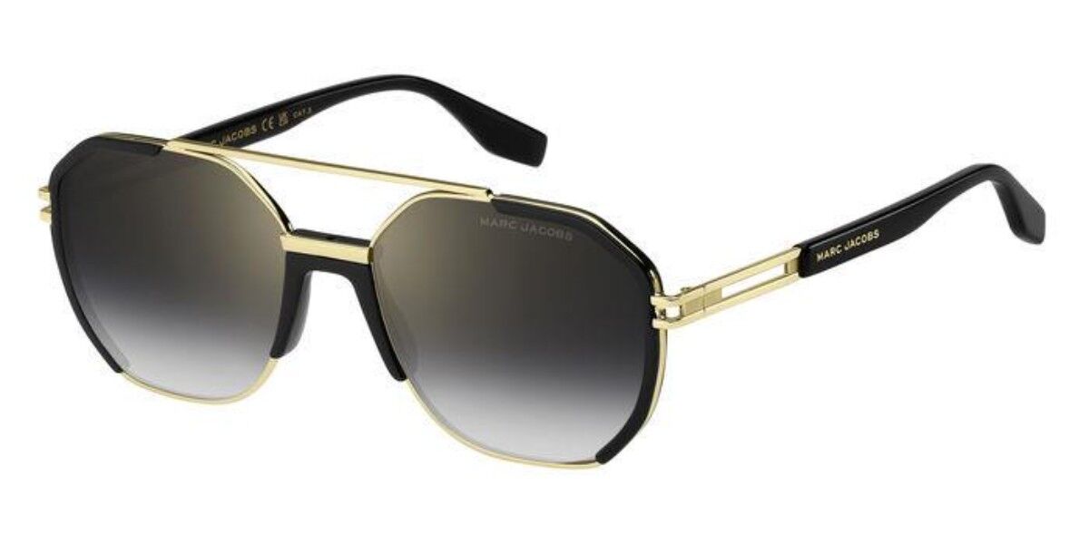 Image of Marc Jacobs MARC 749/S RHL/FQ 58 Złote Męskie Okulary Przeciwsłoneczne PL