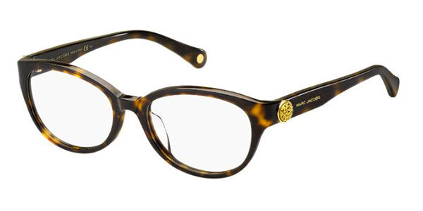 Image of Marc Jacobs MARC 93/F Asian Fit 086 Óculos de Grau Tortoiseshell Feminino PRT