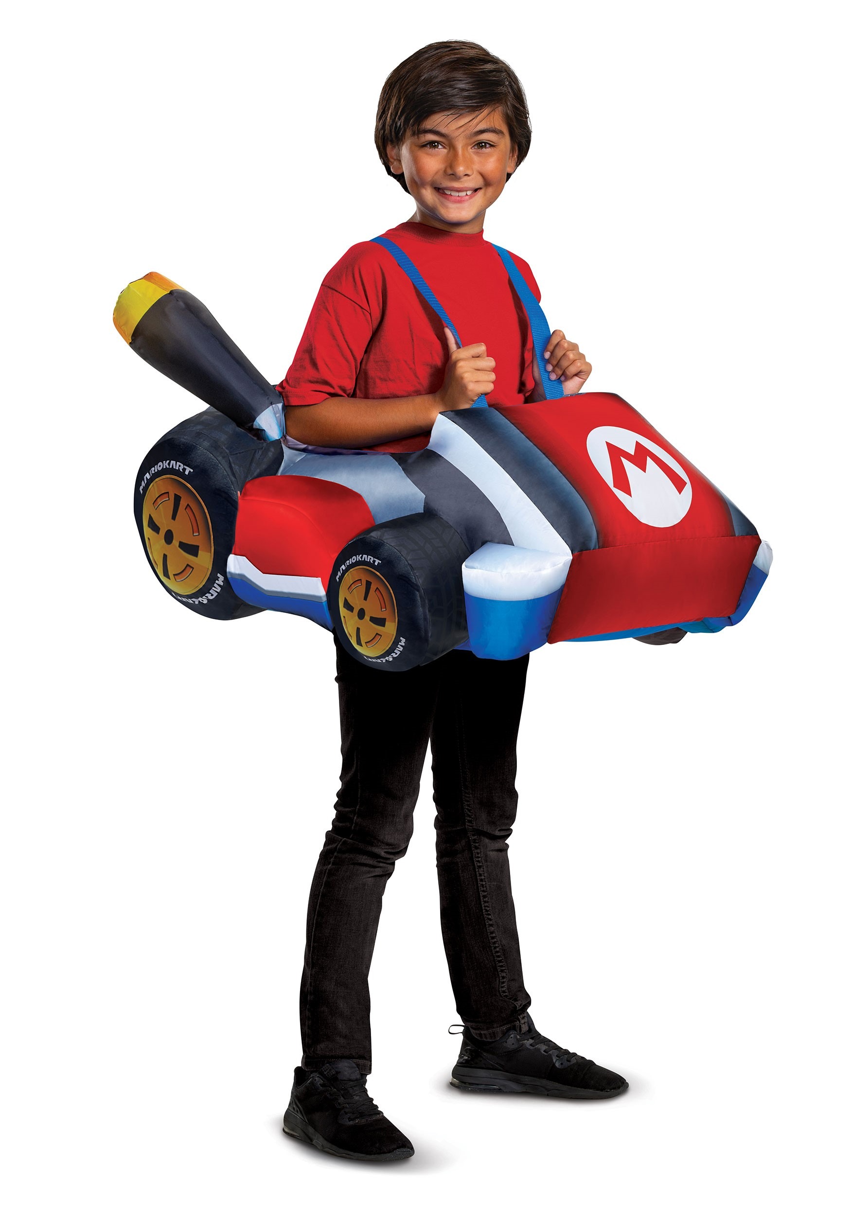 Image of Mario Kart Inflatbale Kart Child Costume ID DI15674CH-ST