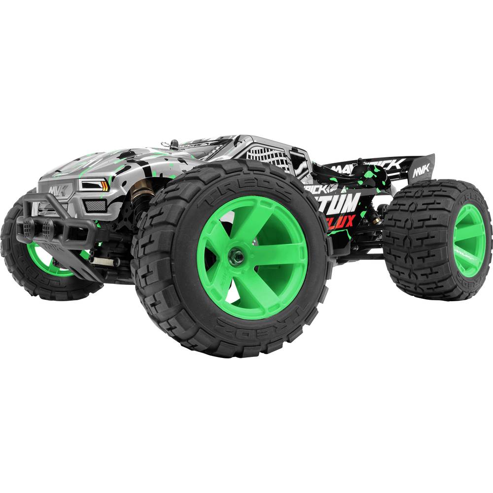 Image of Maverick Quantum XT Flux 80A 1/10 4WD Truck - Silver Brushless 1:10 RC model car Electric Truggy 4WD RtR 24 GHz